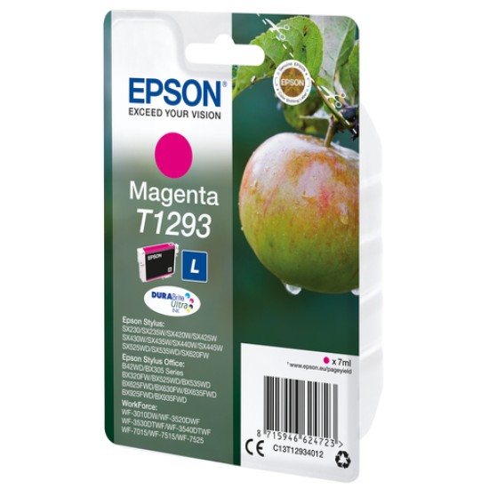 Epson Apple T1293 DURABrite Ultra Single Magenta Ink