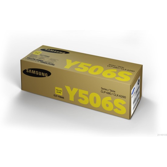 Samsung CLT-Y506S Yellow Original Toner Cartridge Samsung CLT-Y506S Yellow Original Toner Cartridge