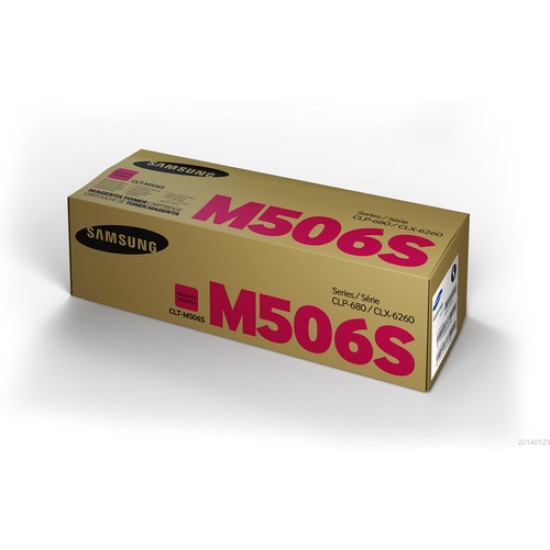 Samsung CLT-M506S Magenta Original Toner Cartridge Samsung CLT-M506S Magenta Original Toner Cartridge