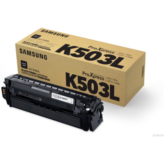 Samsung CLT-K503L High-Yield Black Original Toner Cartridge Samsung CLT-K503L High-Yield Black Original Toner Cartridge