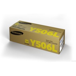 Samsung CLT-Y506L High Yield Yellow Original Toner Cartridge Samsung CLT-Y506L High Yield Yellow Original Toner Cartridge