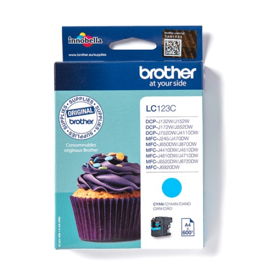 BROTHER Ink Cartridge LC123C