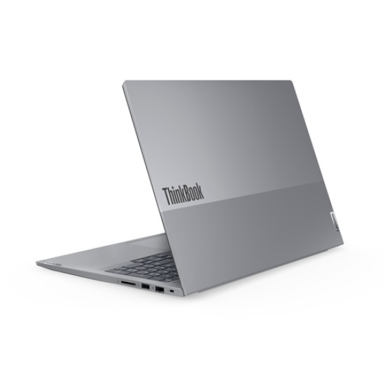 Lenovo ThinkBook 16 G7 ARP AMD Ryzen™ 5 7535HS Laptop 40.6 cm (16\") WUXGA 16 GB DDR5-SDRAM 512 GB SSD Wi-Fi 6E (802.11ax) Windows 11 Pro English Grey