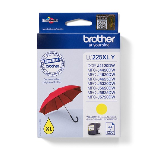 BROTHER Ink Cartridge LC225XLY