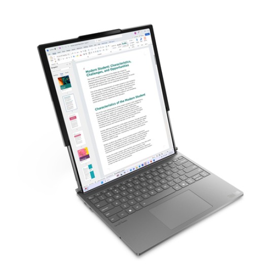 Lenovo ThinkBook Plus G6 Rollable Copilot+ PC Intel Core Ultra 7 258V Laptop 42.4 cm (16.7\") 32 GB LPDDR5x-SDRAM 1 TB SSD Wi-Fi 7 (802.11be) Windows 11 Pro English Grey