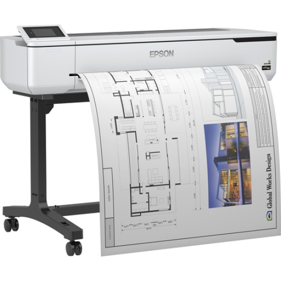 EPSON PLOTTER 36'' SURECOLOR SC-T5100 A0, WITH STAND, 31 SEC/PAGE ON A1, 2400X1200 DPI, 1 GB RAM, CUTTER, TOUCH SCREEN, 4 INKS, USB, LAN, WIFI, WIFI DIRECT, 2YW EPSON PLOTTER 36 SURECOLOR SC-T5100 A0, WITH STAND, 31 SEC/PAGE ON A1, 2400X1200 DPI, 1 GB RAM, CUTTER, TOUCH SCREEN, 4 INKS, USB, LAN, WIFI, WIFI DIRECT, 2YW