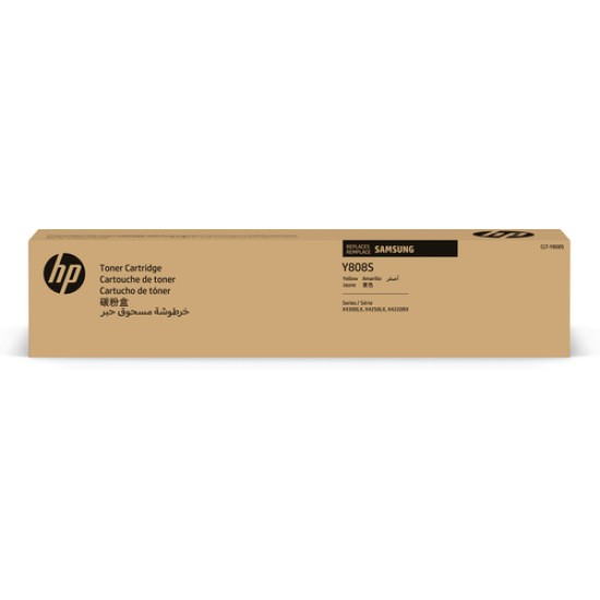 Samsung CLT-Y808S Yellow Original Toner Cartridge Samsung CLT-Y808S Yellow Original Toner Cartridge