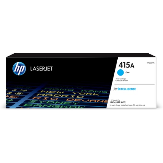 HP 415A Cyan Original LaserJet Toner Cartridge HP 415A Cyan Original LaserJet Toner Cartridge