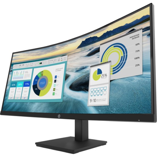 HP P34hc G4 WQHD USB-C Curved Monitor HP P34hc G4 WQHD USB-C Curved Monitor