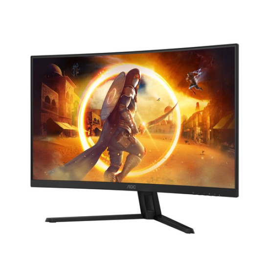 AOC G4 CQ32G4VE computer monitor 80 cm (31.5\") 2560 x 1440 pixels Quad HD LCD Black, Grey