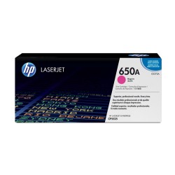 HP 650A Magenta Original LaserJet Toner Cartridge HP 650A Magenta Original LaserJet Toner Cartridge