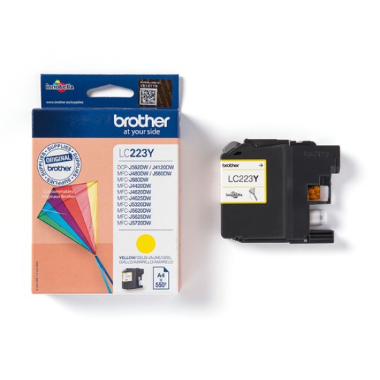 BROTHER Ink Cartridge LC223Y BROTHER Ink Cartridge LC223Y