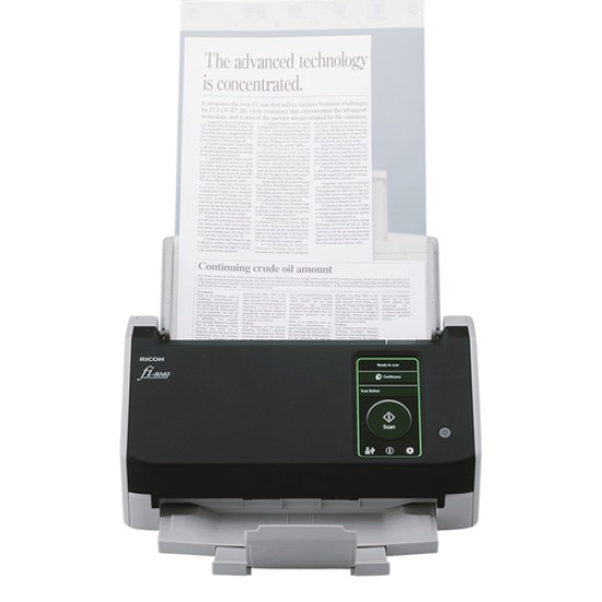 FUJITSU SCANNER FI-8040, 40PPM / 80IPM, 600 DPI, DUPLEX, ADF 50 PAGES, SOFTWARE: ABBYY, USB 3.2 Gen 1, LAN