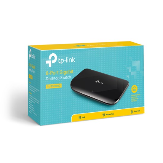 TP-Link 8-Port Gigabit Desktop Network Switch TP-Link 8-Port Gigabit Desktop Network Switch
