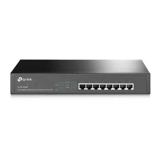 TP-Link TL-SG1008MP network switch Unmanaged Gigabit Ethernet (10/100/1000) Power over Ethernet (PoE) Black TP-Link TL-SG1008MP network switch Unmanaged Gigabit Ethernet (10/100/1000) Power over Ethernet (PoE) Black