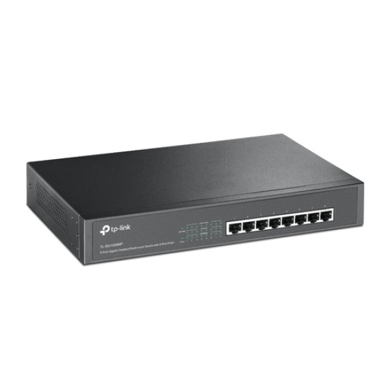 TP-Link TL-SG1008MP network switch Unmanaged Gigabit Ethernet (10/100/1000) Power over Ethernet (PoE) Black TP-Link TL-SG1008MP network switch Unmanaged Gigabit Ethernet (10/100/1000) Power over Ethernet (PoE) Black