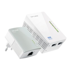 TP-Link TL-WPA4220 KIT PowerLine network adapter 300 Mbit/s Ethernet LAN Wi-Fi White 1 pc(s) TP-Link TL-WPA4220 KIT PowerLine network adapter 300 Mbit/s Ethernet LAN Wi-Fi White 1 pc(s)