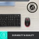 LOGITECH MOUSE WIRELESS M190 RED (910-005908) LOGITECH MOUSE WIRELESS M190 RED (910-005908)