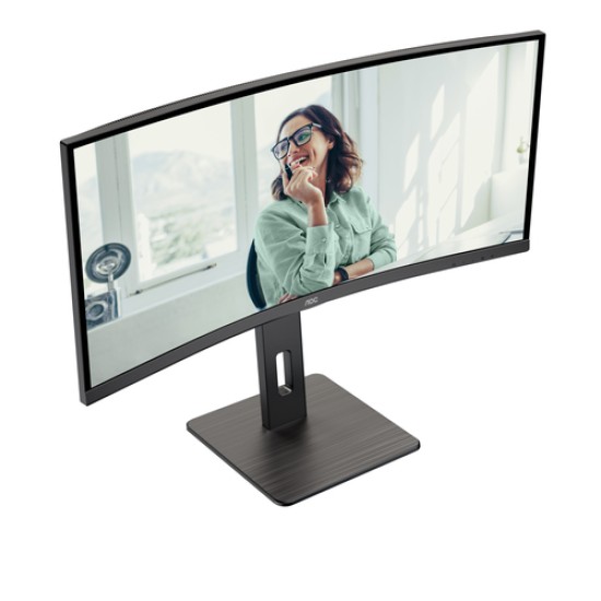 AOC CU34P3CV computer monitor 86.4 cm (34\") 3440 x 1440 pixels UltraWide Quad HD LED Black AOC CU34P3CV computer monitor 86.4 cm (34\") 3440 x 1440 pixels UltraWide Quad HD LED Black