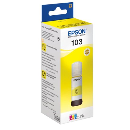 Epson 103 EcoTank Yellow ink bottle