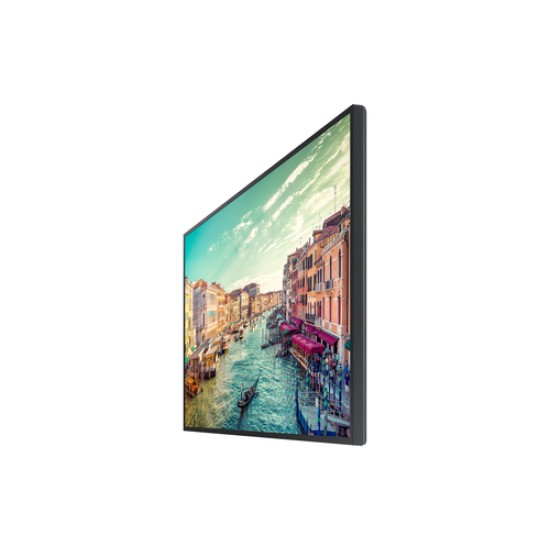 Samsung QM43R Digital signage flat panel 109.2 cm (43\") LED Wi-Fi 500 cd/m² 4K Ultra HD Black Built-in processor Tizen 4.0 24/7
