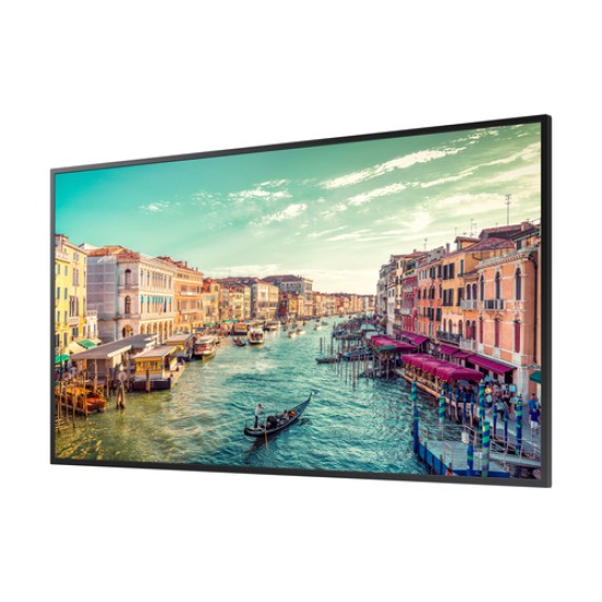 Samsung QM43R Digital signage flat panel 109.2 cm (43\") LED Wi-Fi 500 cd/m² 4K Ultra HD Black Built-in processor Tizen 4.0 24/7