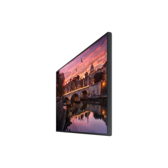 Samsung QB43R Digital signage flat panel 109.2 cm (43\") LED Wi-Fi 350 cd/m² 4K Ultra HD Black Built-in processor Tizen 4.0 16/7