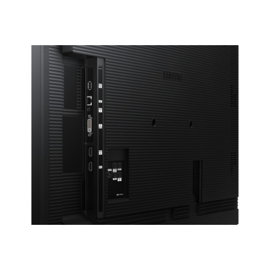 Samsung QB43R Digital signage flat panel 109.2 cm (43\") LED Wi-Fi 350 cd/m² 4K Ultra HD Black Built-in processor Tizen 4.0 16/7