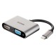 D-Link DUB-V210 USB graphics adapter 3840 x 2160 pixels Grey