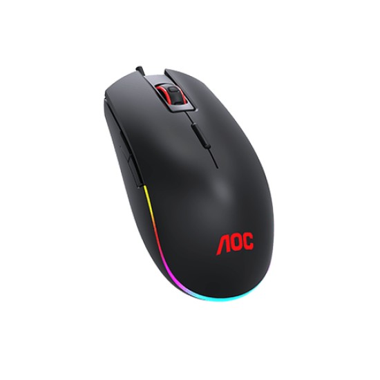 AOC GM500 mouse Gaming Ambidextrous USB Type-A Optical 5000 DPI AOC GM500 mouse Gaming Ambidextrous USB Type-A Optical 5000 DPI