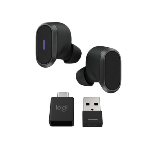 Headset Logitech Zone True Wireless Kopfh?rer mit Mikrofon aktive Rauschunterdr?ckung - 985-001082 Headset Logitech Zone True Wireless Kopfh?rer mit Mikrofon aktive Rauschunterdr?ckung - 985-001082