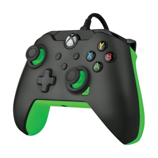 PDP - Wired Controller for Xbox Series X/S and PC Green/Black PDP - Wired Controller for Xbox Series X/S and PC Green/Black