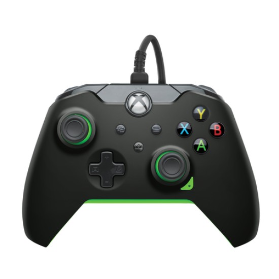 PDP - Wired Controller for Xbox Series X/S and PC Green/Black PDP - Wired Controller for Xbox Series X/S and PC Green/Black