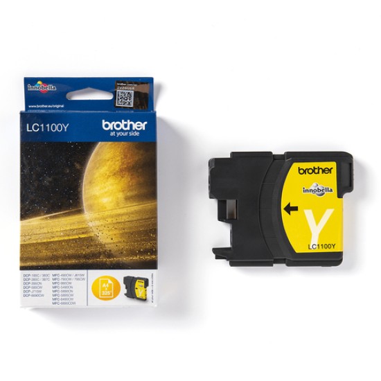 BROTHER Ink Cartridge LC1100Y BROTHER Ink Cartridge LC1100Y