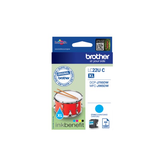 BROTHER INK CARTRIDGE LC22UC