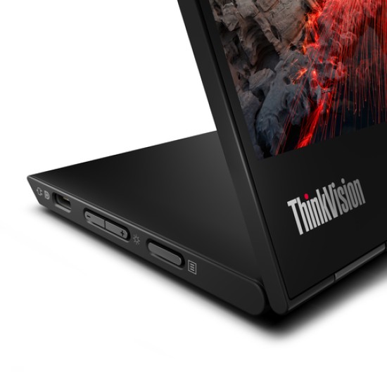 LENOVO MONITOR 14'', C, THINKVISION M14t G2, PORTABLE BUSINESS, WLED, TOUCH, IPS, 2240x1400, 6MS, 60Hz, 300 CD/M², TILT, PIVOT, HEIGHT ADJUST STAND, VESA, 2x USB-C, 3YW, RAVEN BLACK LENOVO MONITOR 14, C, THINKVISION M14t G2, PORTABLE BUSINESS, WLED, TOUCH, IPS, 2240x1400, 6MS, 60Hz, 300 CD/M², TILT, PIVOT, HEIGHT ADJUST STAND, VESA, 2x USB-C, 3YW, RAVEN BLACK