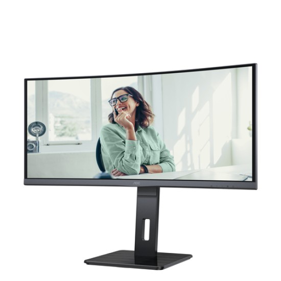 AOC CU34P3CV computer monitor 86.4 cm (34\") 3440 x 1440 pixels UltraWide Quad HD LED Black AOC CU34P3CV computer monitor 86.4 cm (34\") 3440 x 1440 pixels UltraWide Quad HD LED Black