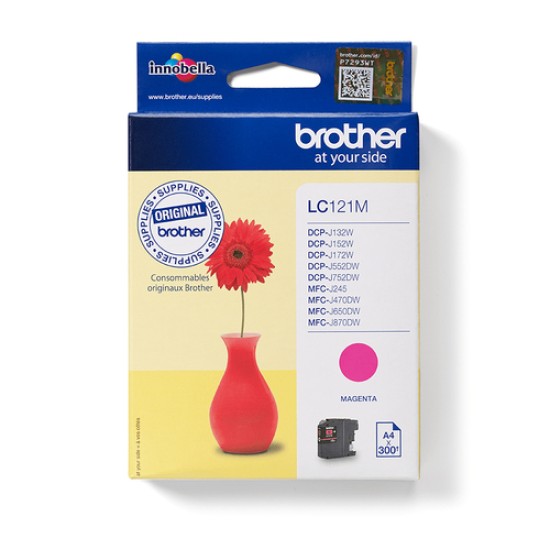 BROTHER Ink Cartridge LC121M BROTHER Ink Cartridge LC121M