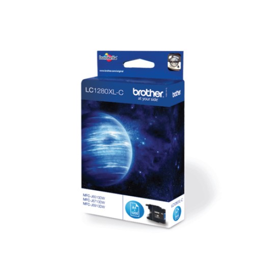 BROTHER INK CARTRIDGE LC1280XLC