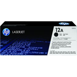 HP 12A Black Original LaserJet Toner Cartridge HP 12A Black Original LaserJet Toner Cartridge