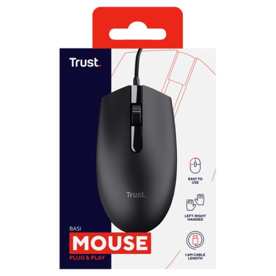 TRUST MOUSE USB BASI 24271