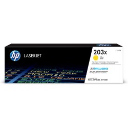 HP LaserJet 203X High Yield Yellow Original Toner Cartridge HP LaserJet 203X High Yield Yellow Original Toner Cartridge