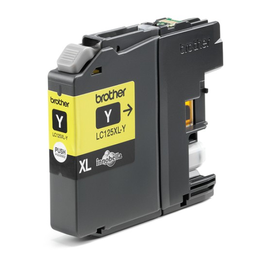 BROTHER Ink Cartridge LC125XL Yellow