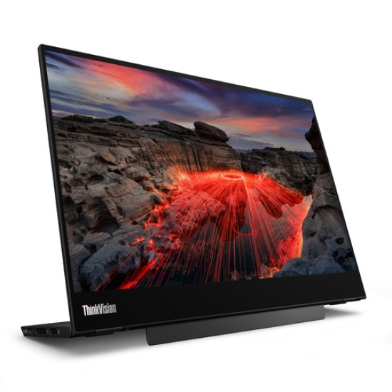 LENOVO MONITOR 14'', C, THINKVISION M14t G2, PORTABLE BUSINESS, WLED, TOUCH, IPS, 2240x1400, 6MS, 60Hz, 300 CD/M², TILT, PIVOT, HEIGHT ADJUST STAND, VESA, 2x USB-C, 3YW, RAVEN BLACK LENOVO MONITOR 14, C, THINKVISION M14t G2, PORTABLE BUSINESS, WLED, TOUCH, IPS, 2240x1400, 6MS, 60Hz, 300 CD/M², TILT, PIVOT, HEIGHT ADJUST STAND, VESA, 2x USB-C, 3YW, RAVEN BLACK