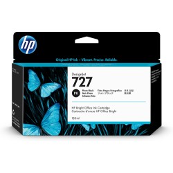 HP 727 130-ml Photo Black DesignJet Ink Cartridge HP 727 130-ml Photo Black DesignJet Ink Cartridge