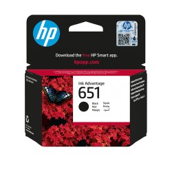 HP 651 Black Original Ink Advantage Cartridge