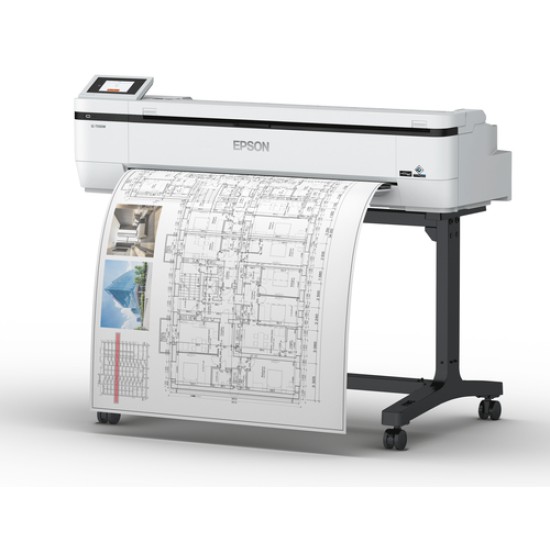 EPSON PLOTTER 36 SURECOLOR SC-T5100M, A0 MFP, WITH STAND, 31 SEC/PAGE ON A1, 2400X1200 DPI, 1 GB RAM, CUTTER, TOUCH SCREEN, 4 INKS, USB, LAN, WIFI, WIFI DIRECT, 2YW