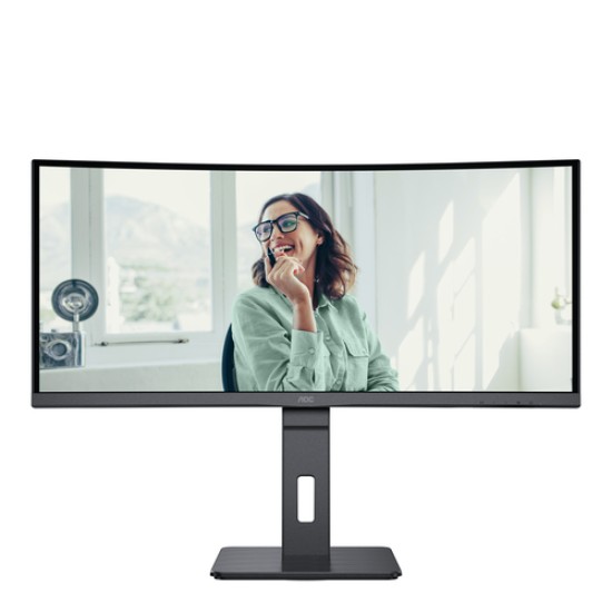 AOC CU34P3CV computer monitor 86.4 cm (34\") 3440 x 1440 pixels UltraWide Quad HD LED Black AOC CU34P3CV computer monitor 86.4 cm (34\") 3440 x 1440 pixels UltraWide Quad HD LED Black