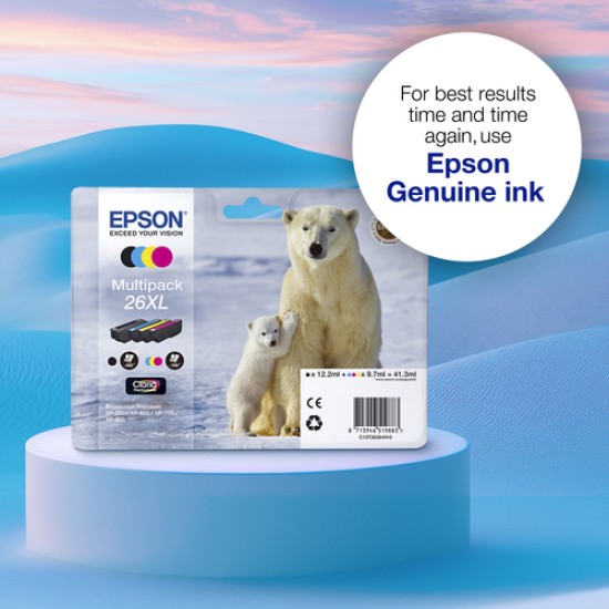 Epson Polar bear 26 Claria Premium Multipack 4-colours Ink