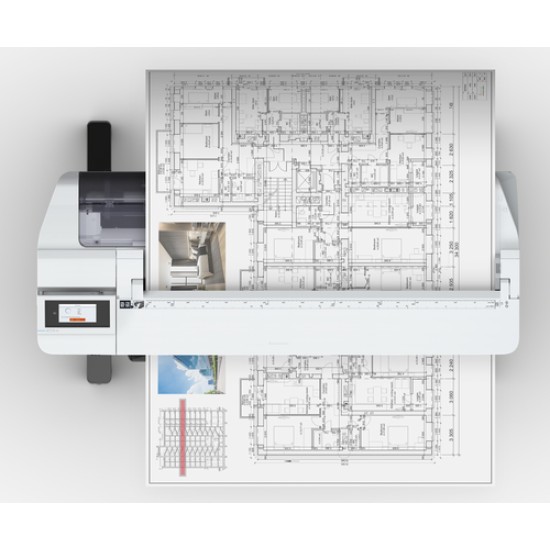 EPSON PLOTTER 36 SURECOLOR SC-T5100M, A0 MFP, WITH STAND, 31 SEC/PAGE ON A1, 2400X1200 DPI, 1 GB RAM, CUTTER, TOUCH SCREEN, 4 INKS, USB, LAN, WIFI, WIFI DIRECT, 2YW